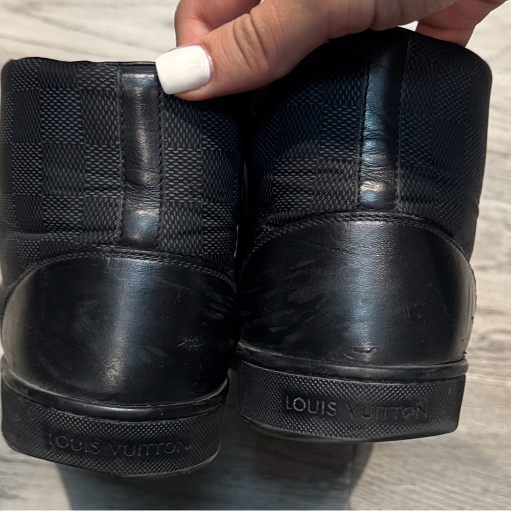 Louis Vuitton Black Men's Sneakers - Picture 3 of 6